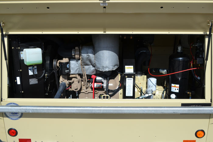 185 CFM Skid Mounted Air Compressor